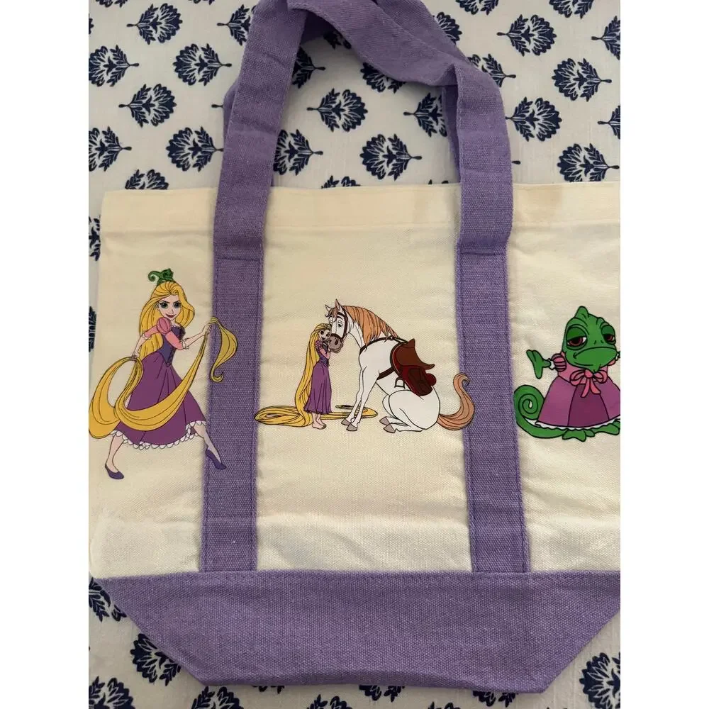 Disney Rapunzel Pascal Double Sided Custom Made Mini Tote